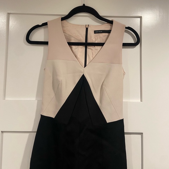Karen millen color block body con midi dress - Picture 3 of 6